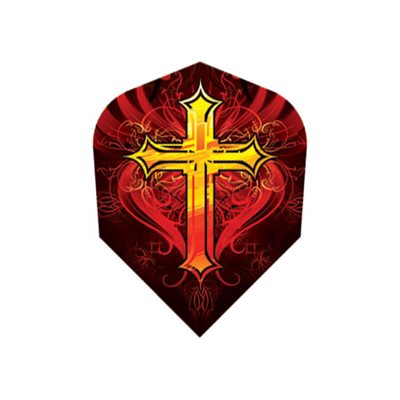 PLUME STANDARD CROIX OR DESSING ROUGE