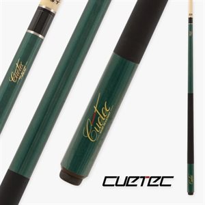 Baguette de billard Cuetec vert